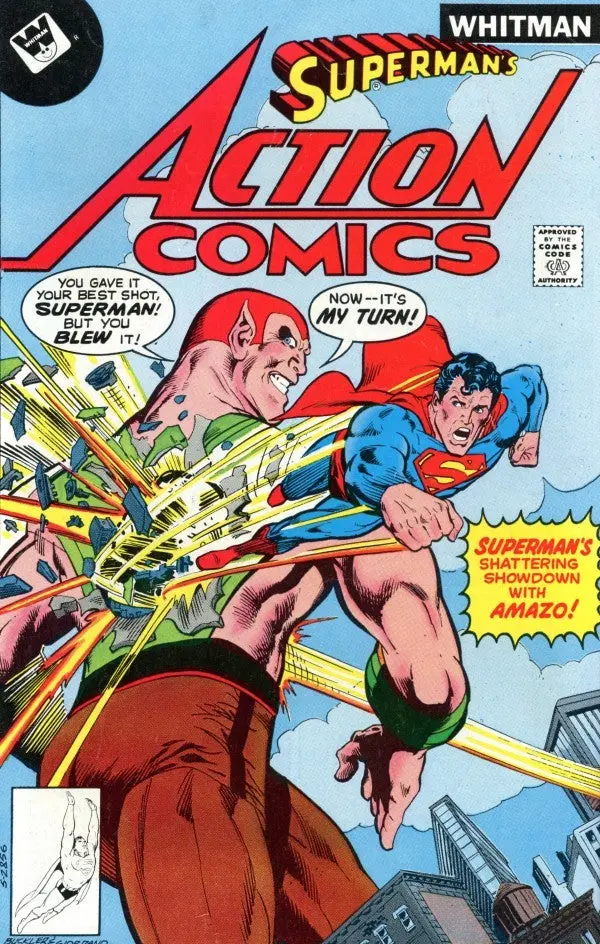 Action Comics (Vol 1) #483 Whitman Edition Vg 1