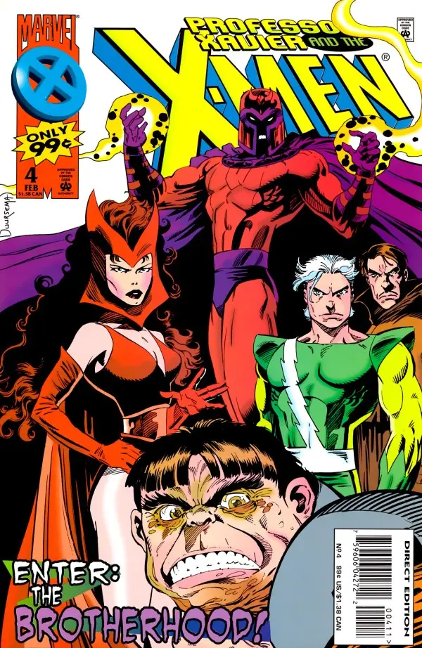 Professor Xavier And The X-Men (Vol 1) #4 Vf 1