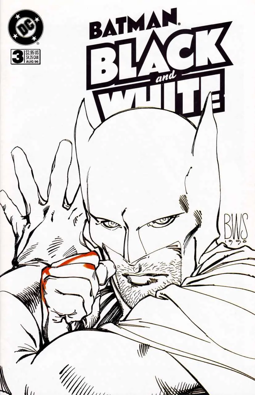Batman: Black And White (Vol 1) #3 Vf 1