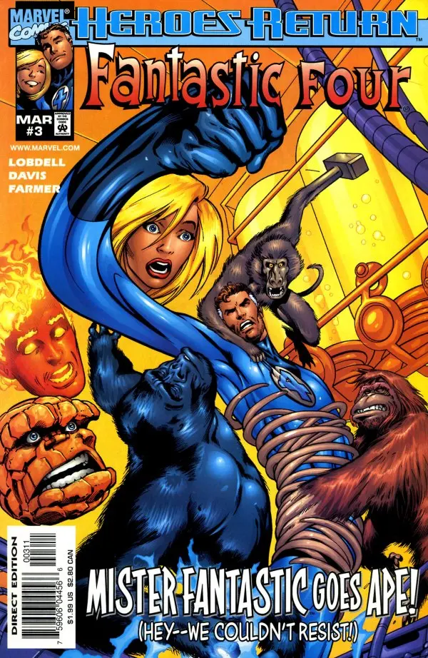 Fantastic Four (Vol 3) #3 Vf 1
