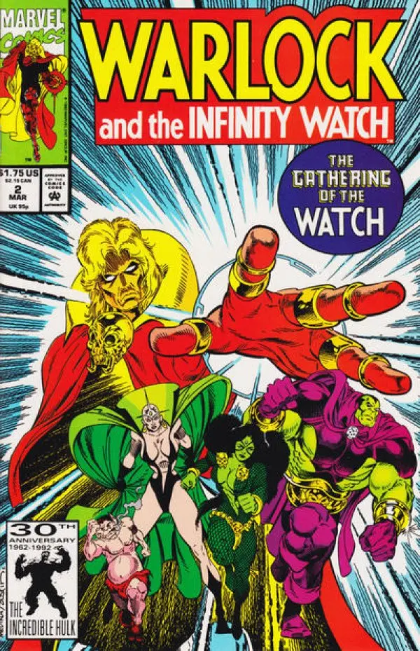 Warlock And The Infinity Watch (Vol 1) #2 Vf 1