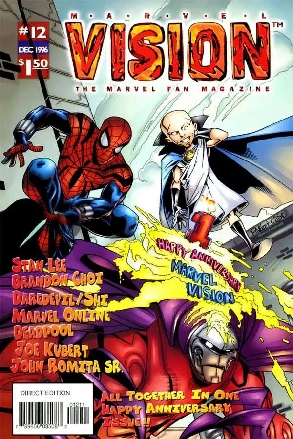 Marvel Vision (Vol 1) #12 Vf 1