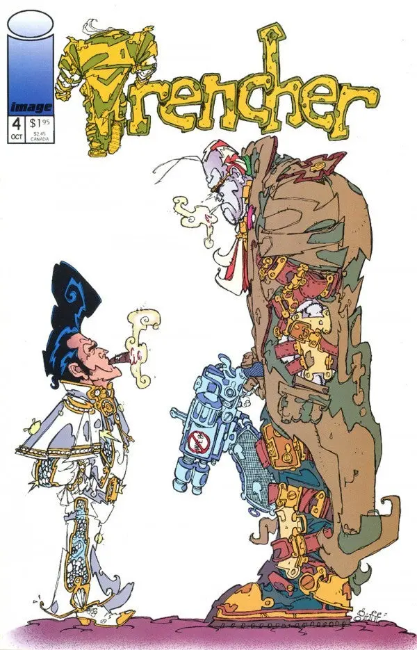 Trencher (Vol 1) #4 Vf/Fn 1