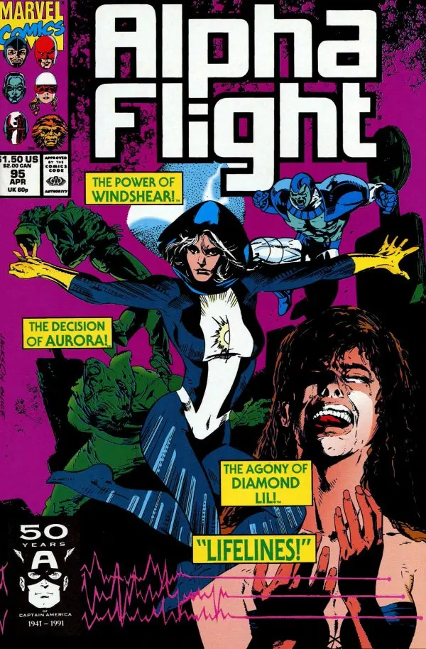 Alpha Flight (Vol 1) #95 Fn 1