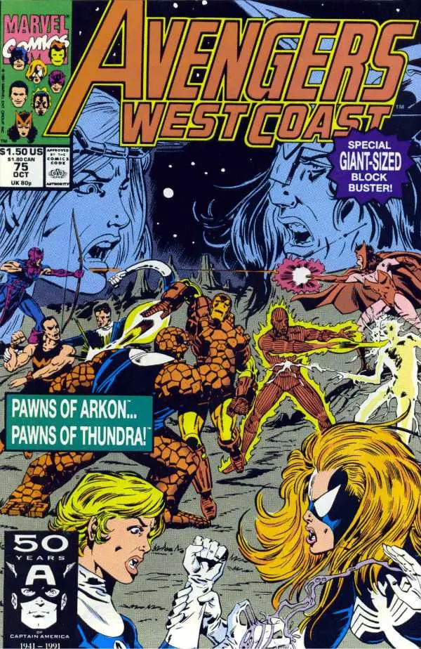 Avengers West Coast (Vol 2) #75 Nm 1