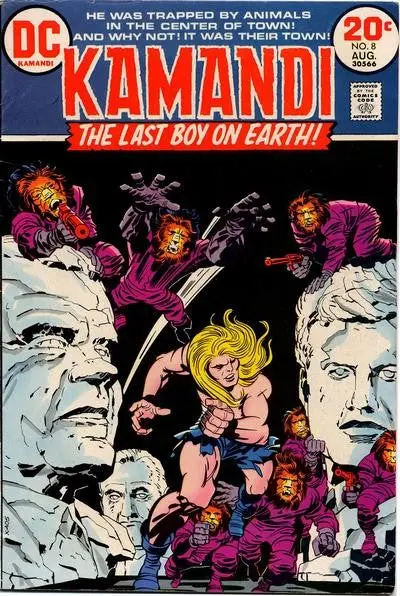 Kamandi: The Last Boy On Earth #8 Vf 1