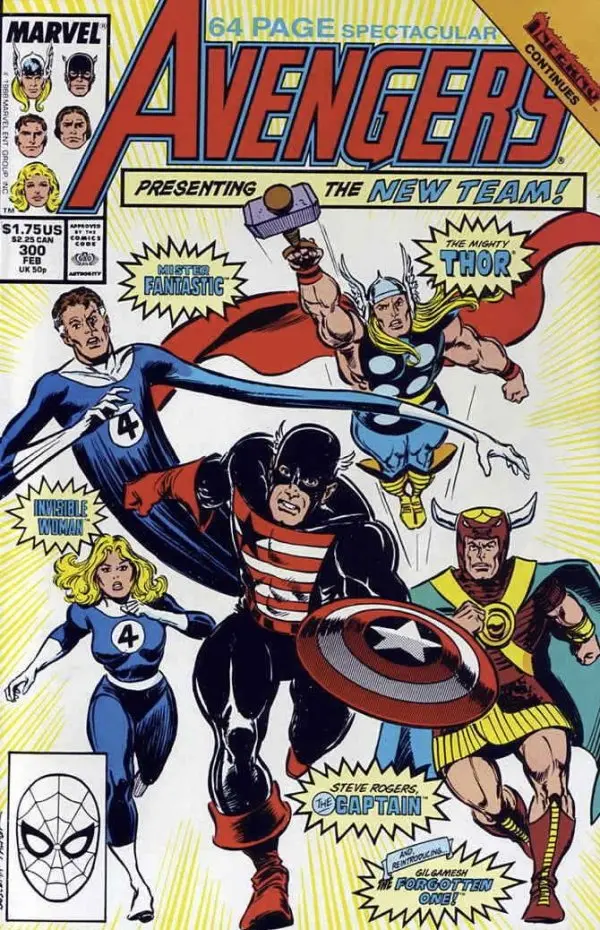 The Avengers (Vol 1) #300 Vf 1
