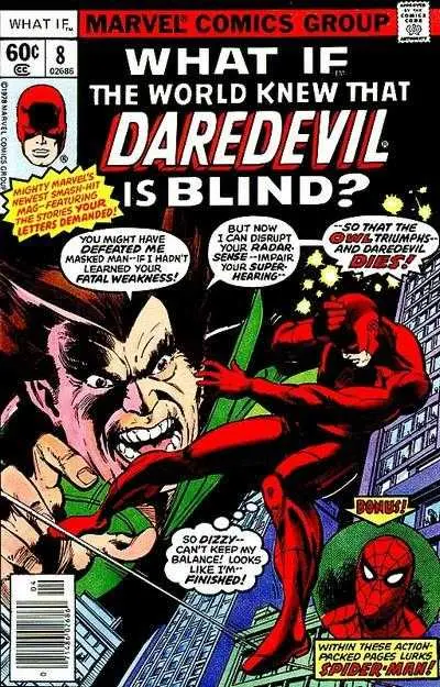 What If... The World Knew That Daredevil Was Blind? (Vol 1) #8 Vf 1