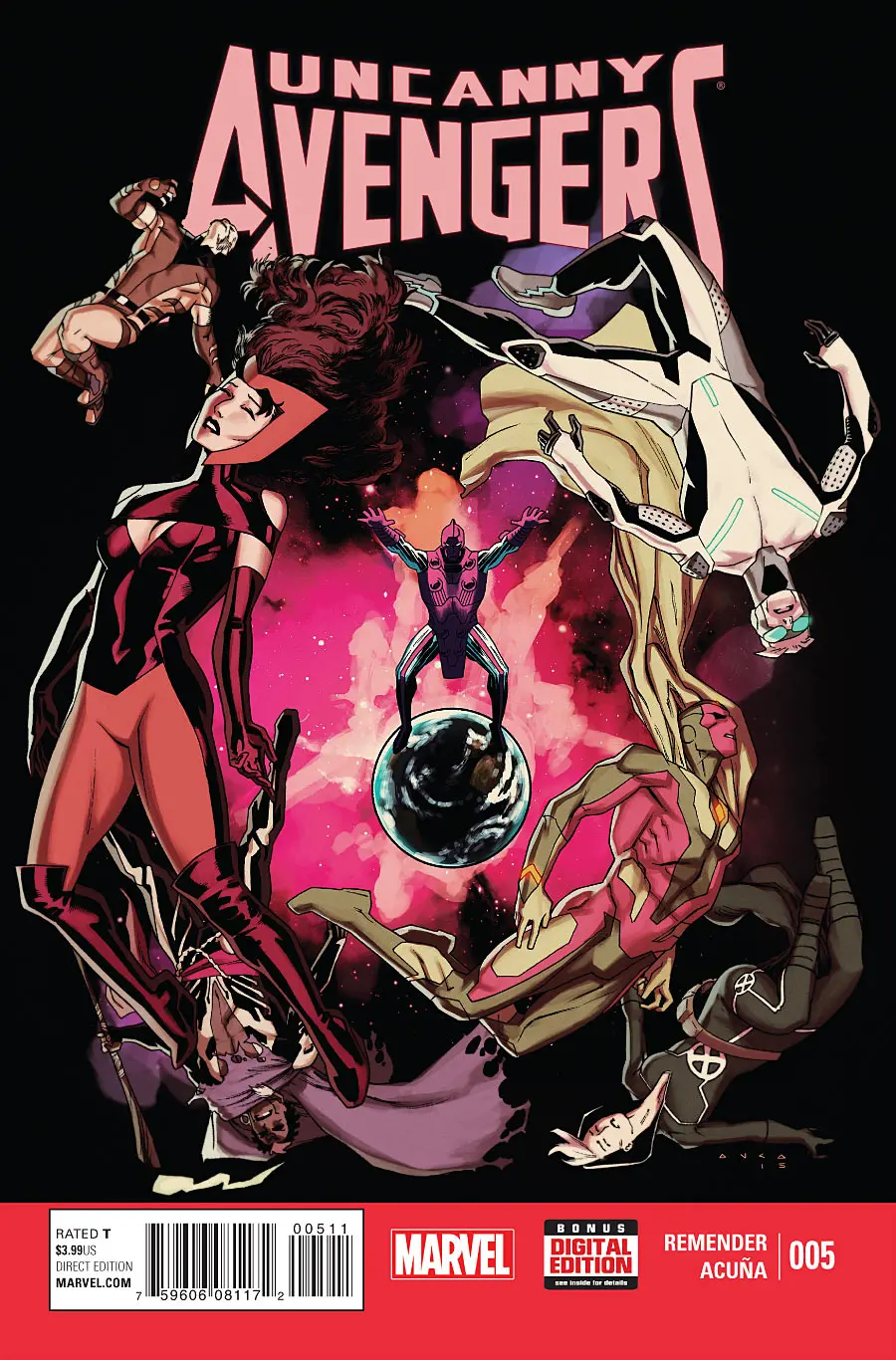 Uncanny Avengers (Vol 2) #5 Vf 1