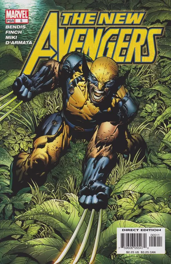 The New Avengers (Vol 1) #5 Nm 1