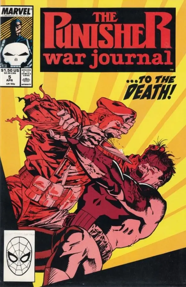The Punisher War Journal (Vol 1) #5 Nm 1