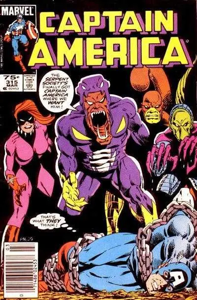 Captain America (Vol 1) #315 Vf 1