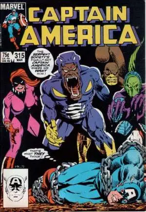 Captain America (Vol 1) #315 Fn 1