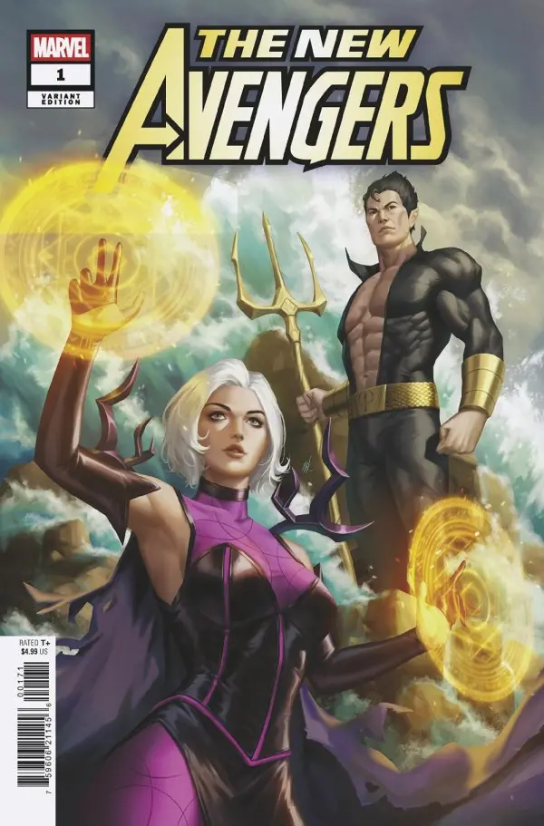 The New Avengers (Vol 1) #1 Ejikure Clea And Namor Variant Nm 1