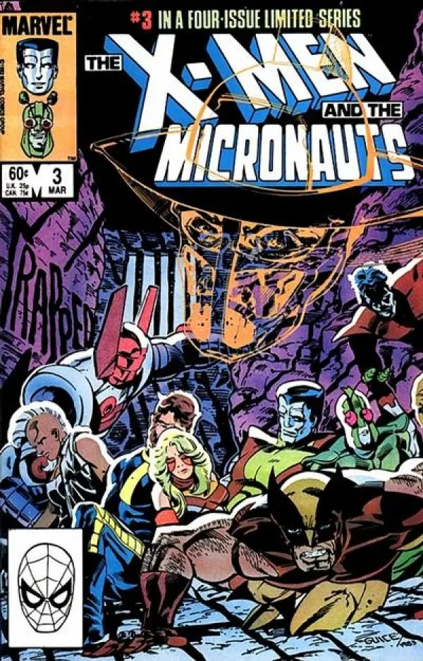 The X-Men And The Micronauts #3 (Of 4) Vf 1