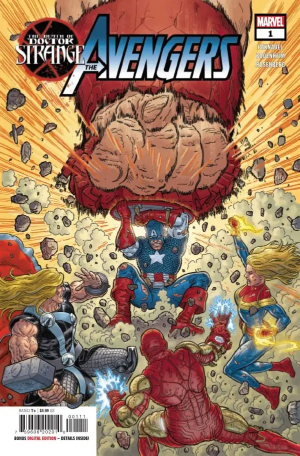 The Death Of Doctor Strange: Avengers #1 Nm 1