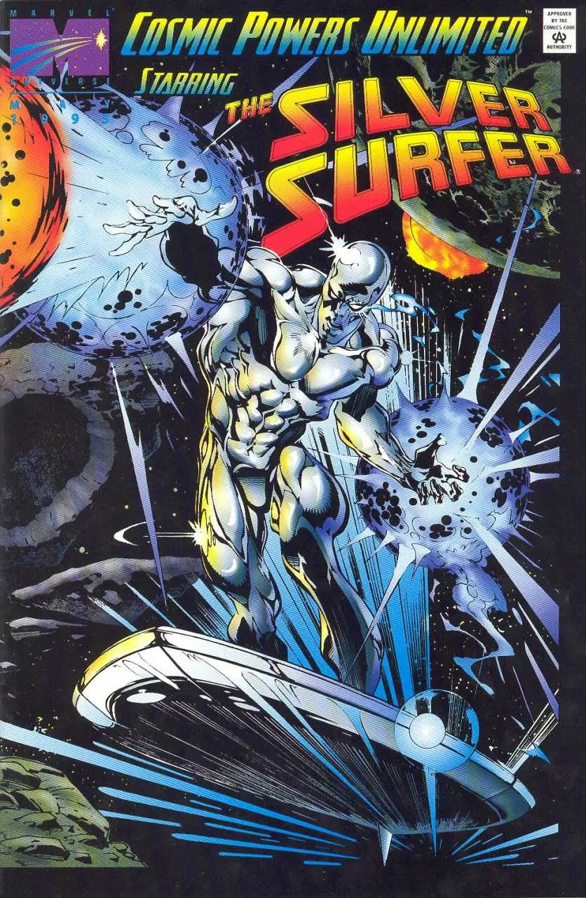 Cosmic Powers Unlimited Starring The Silver Surfer #1 Nm 1