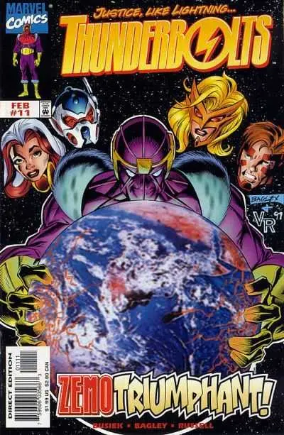 Thunderbolts (Vol 1) #11 Vf 1