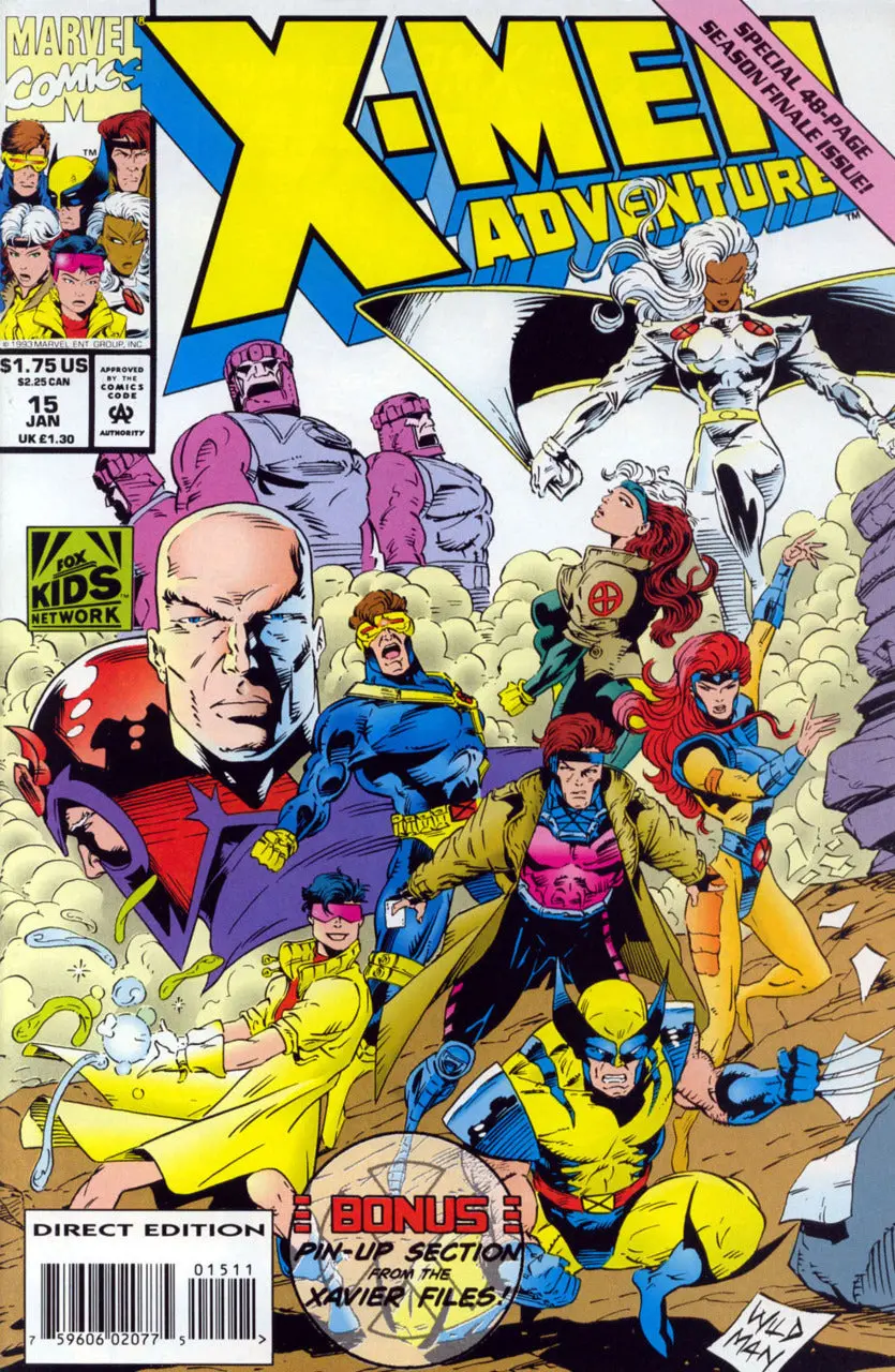 X-Men Adventures (Vol 1) #15 Nm 1