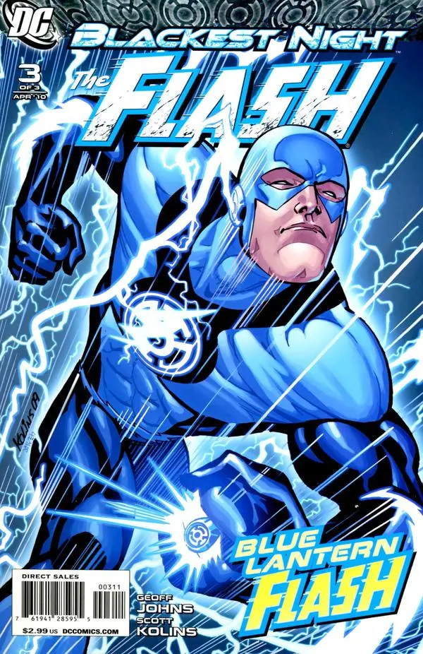 Blackest Night: The Flash #3 (Of 3) Nm 1