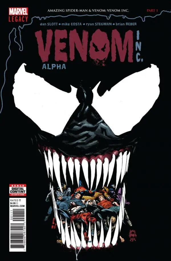 Amazing Spider-Man: Venom Inc. Alpha One Shot Vf 1