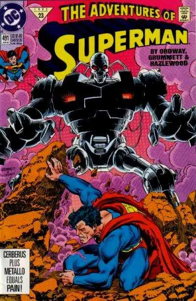 Adventures Of Superman (Vol 1) #491 Nm 1
