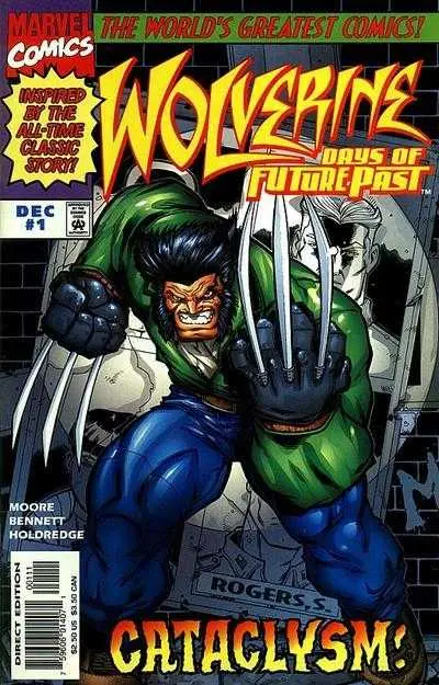 Wolverine: Days Of Future Past (Vol 1) #1-3 Complete Set Nm 1