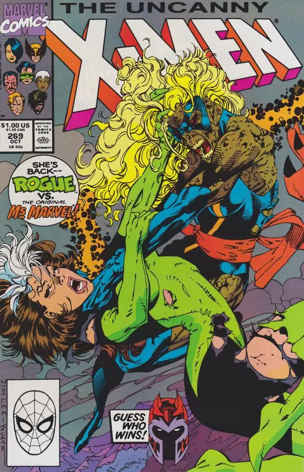 Uncanny X-Men (Vol 1) #269 Vf/Fn 1