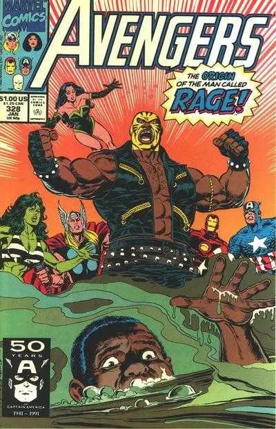 The Avengers (Vol 1) #328 Vf 1