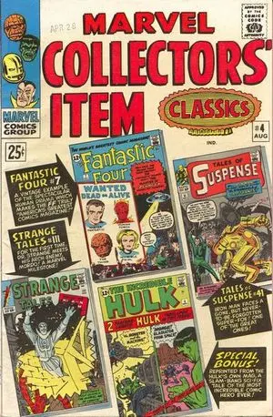 Marvel Collectors' Item Classics #4 Vg 1
