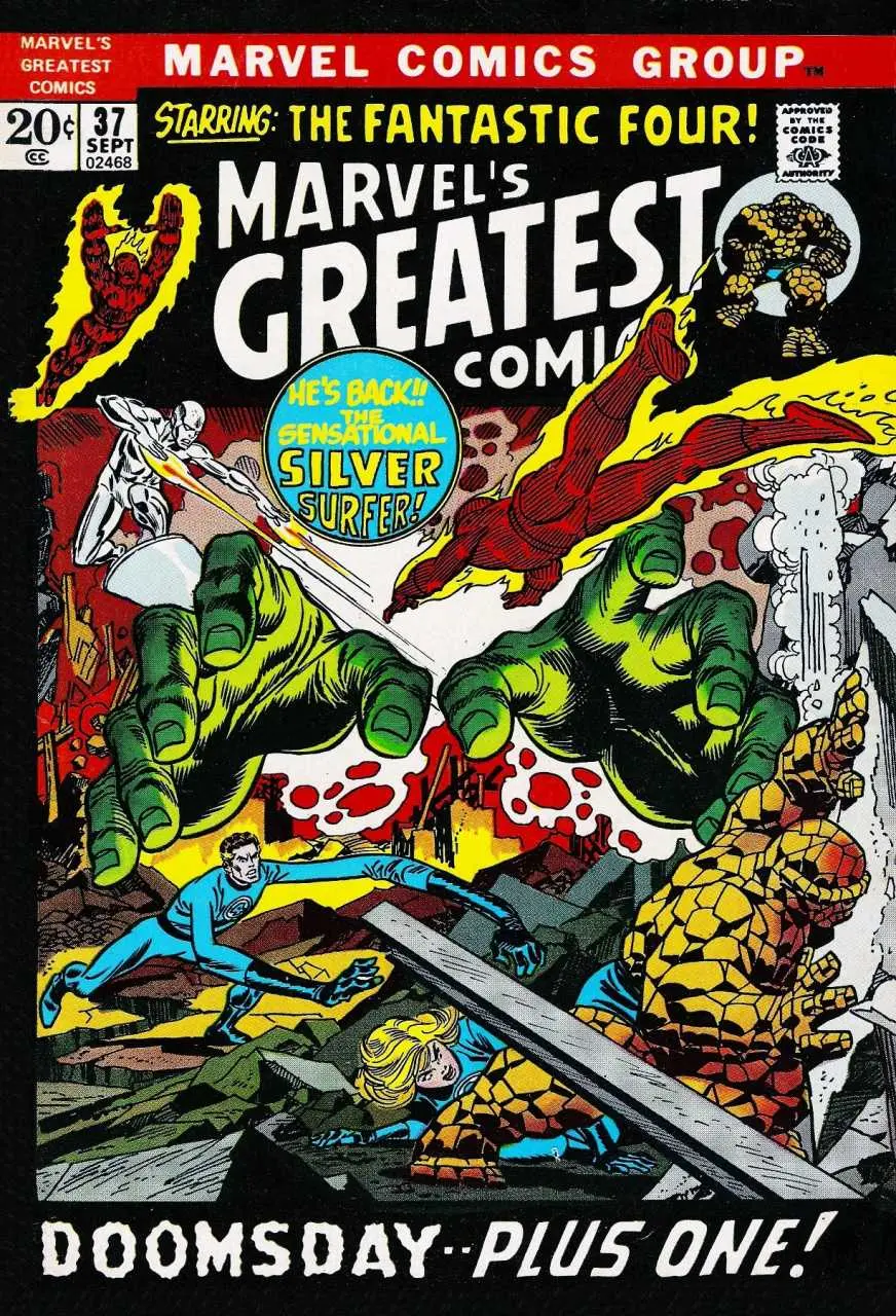 Marvel's Greatest Comics (Vol 1) #37 Vg 1