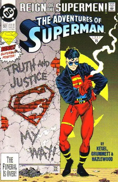 The Adventures Of Superman (Vol 1) #501 Nm 1