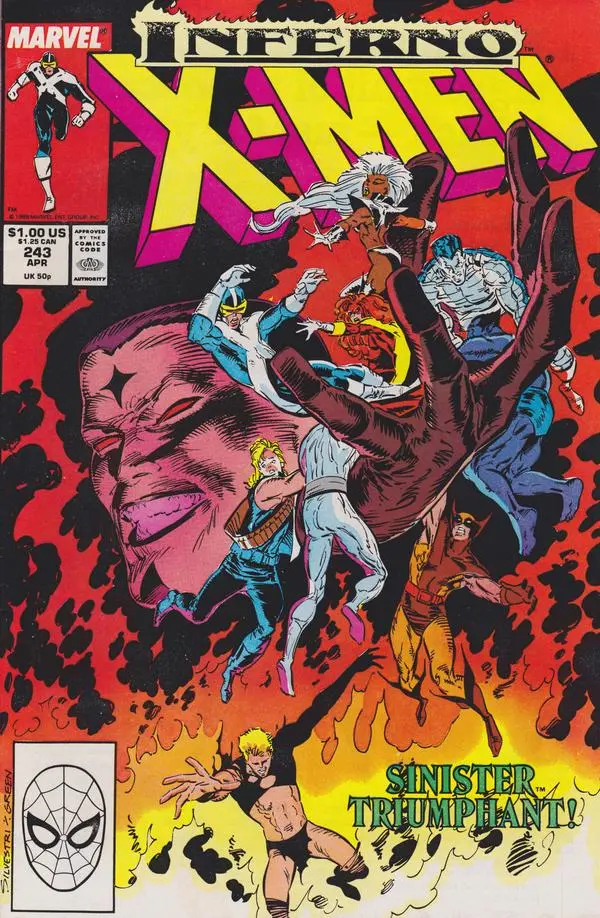 Uncanny X-Men (Vol 1) #243 Vf 1