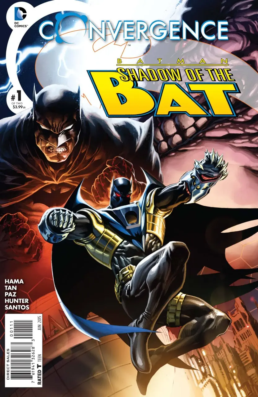 Convergence: Batman – Shadow Of The Bat (Vol 1) #1 Nm 1