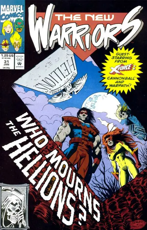 The New Warriors (Vol 1) #31 Vf/Fn 1