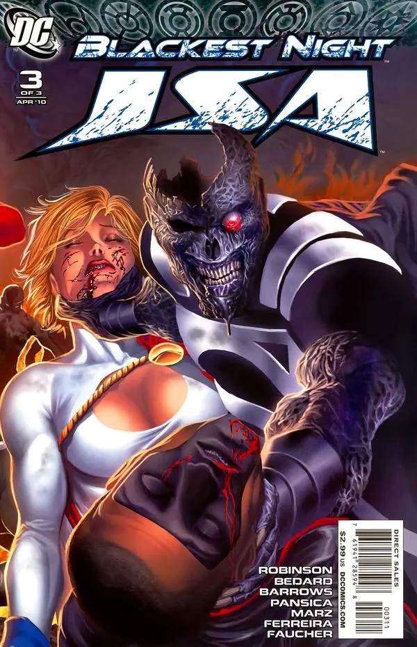 Blackest Night: Jsa (Vol 1) #3 (Of 3) Vf 1