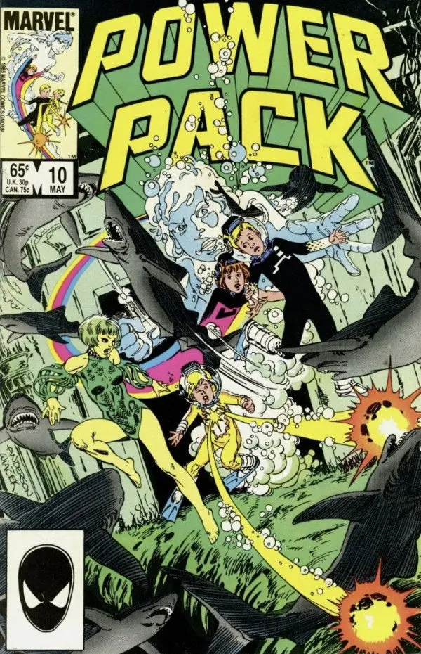 Power Pack (Vol 1) #10 Vf 1