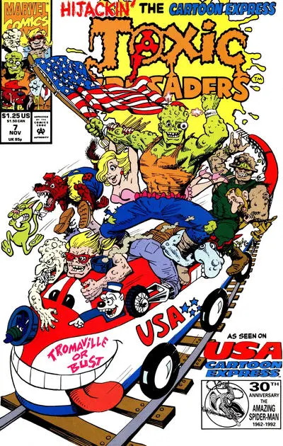 The Toxic Crusaders (Vol 1) #7 Vf 1