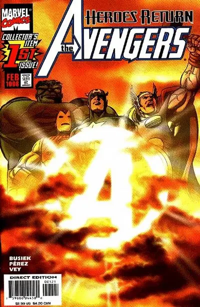 The Avengers Heroes Return #1-2 Nm 1