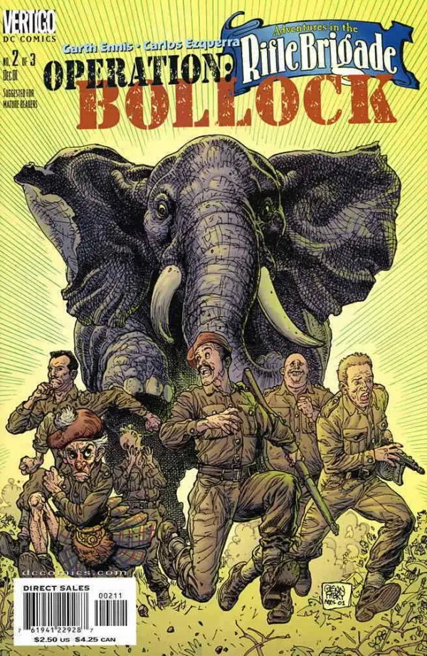 Adventures In The Rifle Brigade: Operation Bollock Complete Set #1-3 Nm 2