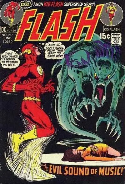 The Flash (Vol 1) #207 Vg 1
