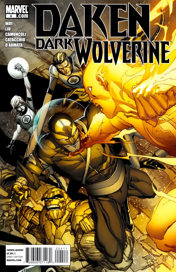 Daken: Dark Wolverine (Vol 1) #4 Nm 1