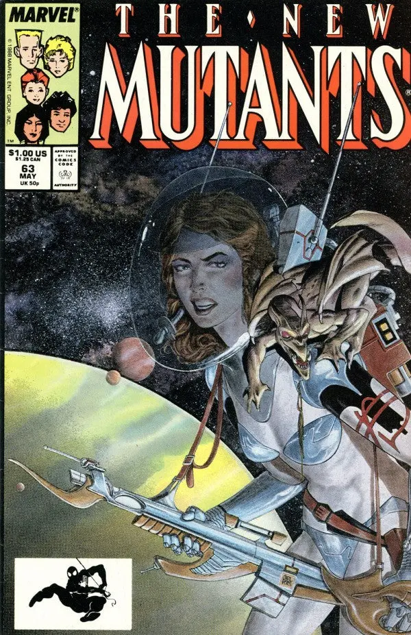 The New Mutants (Vol 1) #63 Fn 1