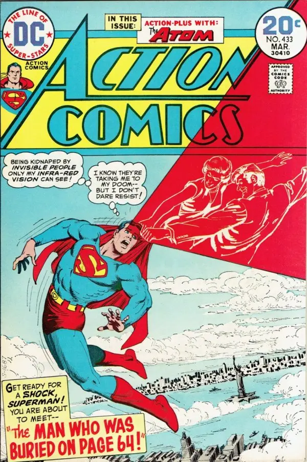 Action Comics (Vol 1 #433 Vf 1