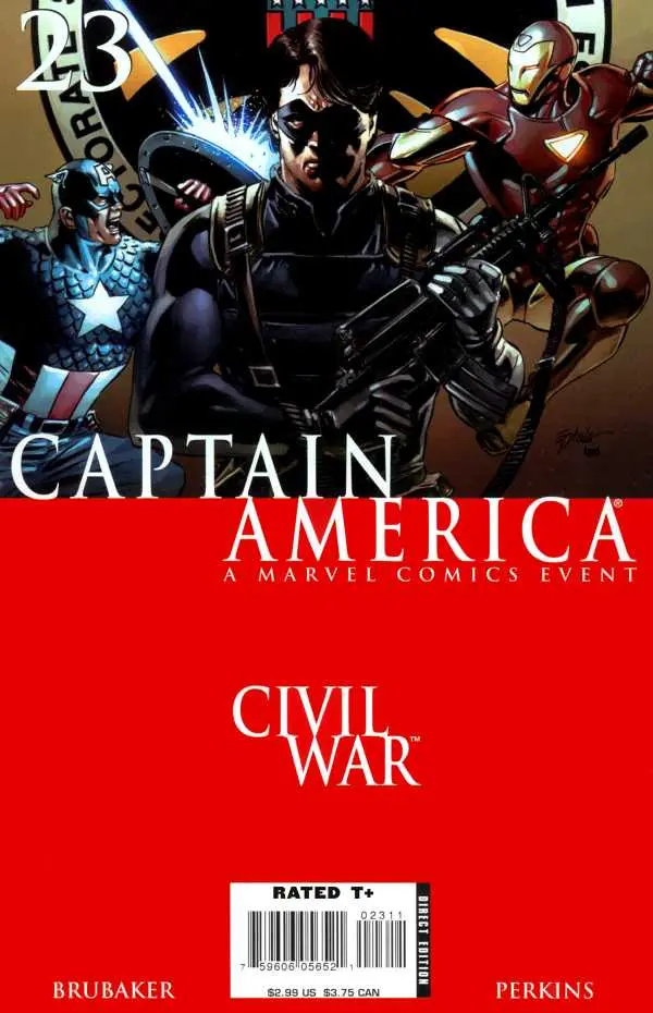 Captain America #23 (Vol 5) Nm 1