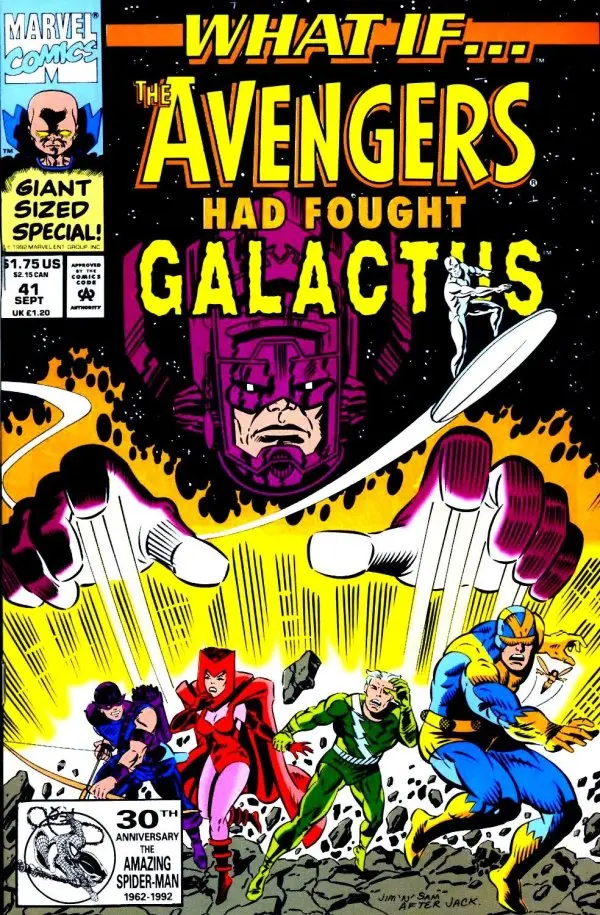 What If... The Avengers Had Fought Galactus? (Vol 1) #41 Vf 1