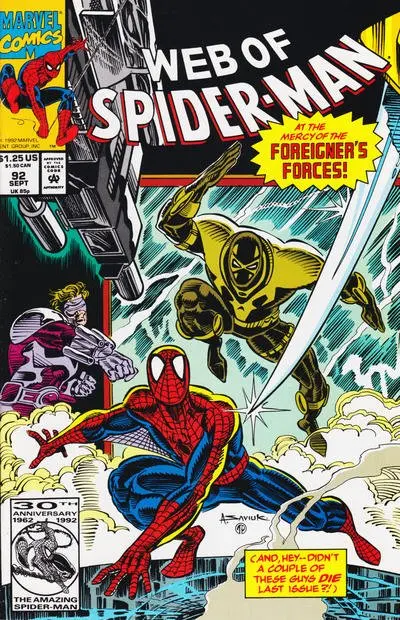 Web Of Spider-Man (Vol 1) #92 Nm 1