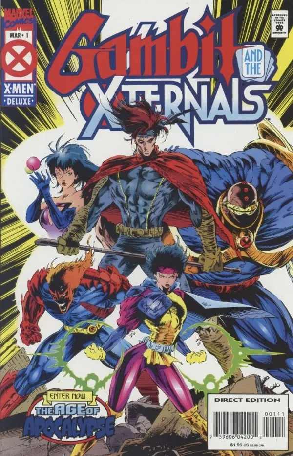 Gambit And The X-Ternals (Vol 1) #1-4 Complete Set Nm 1