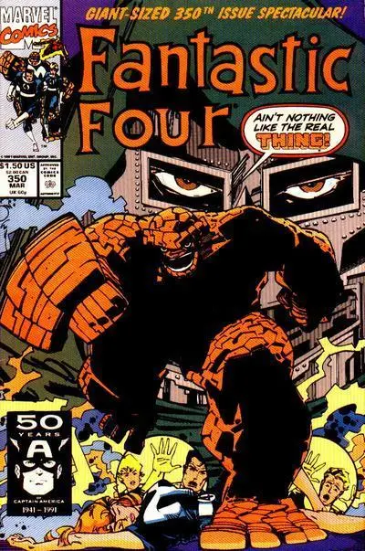 Fantastic Four (Vol 1) #350 Vf 1
