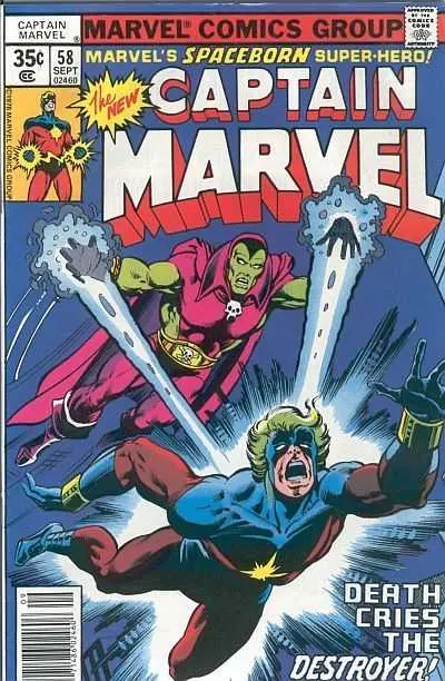 Captain Marvel (Vol 1) #58 Fn 1